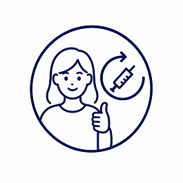 재접종 100%